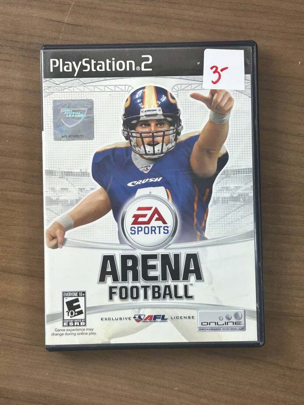 Arena Football 2006 Sony PlayStation 2 PS2 EA Sports Game Disc & Case